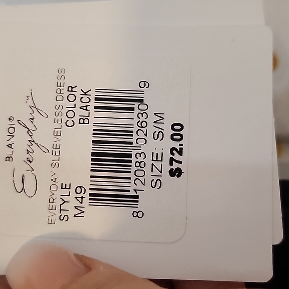 BLANQI everyday sleeveless dress size s/m - Picture 5 of 5